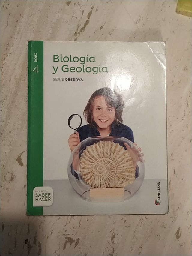 4ESO Biología y Geología. Ed. Santillana