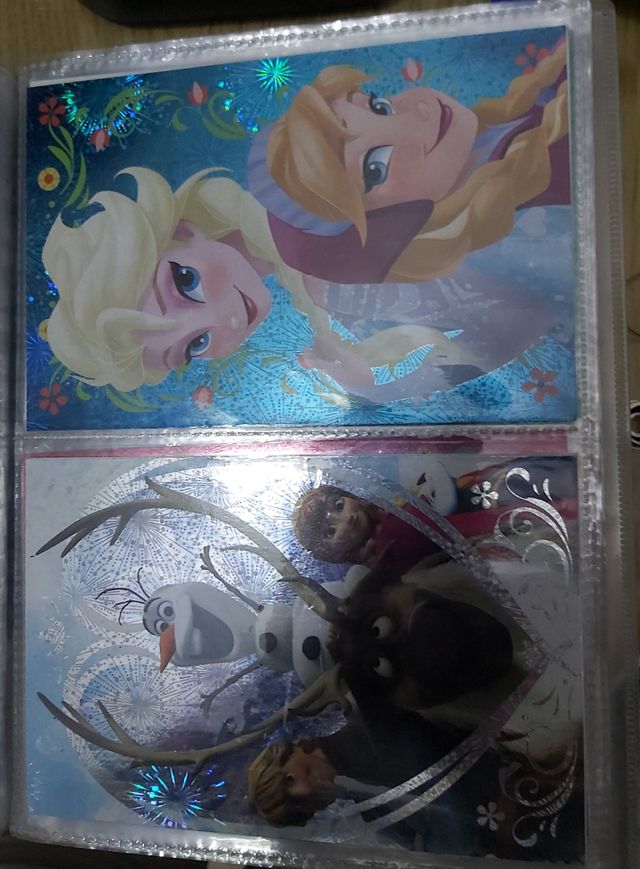 ÁLBUM COMPLETO FROZEN +108 PHOTOCARDS