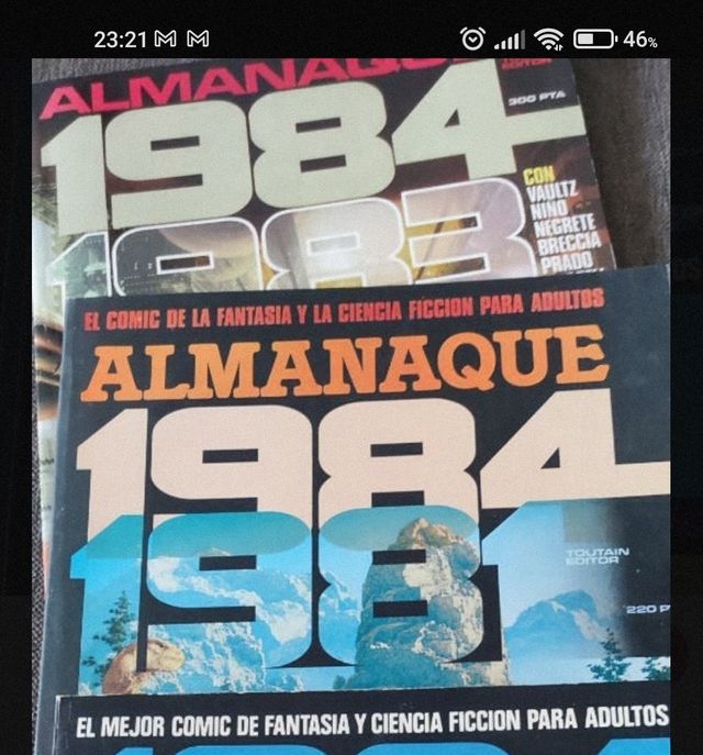 Cómic 1984 (Almanaque 1981 y 1983)