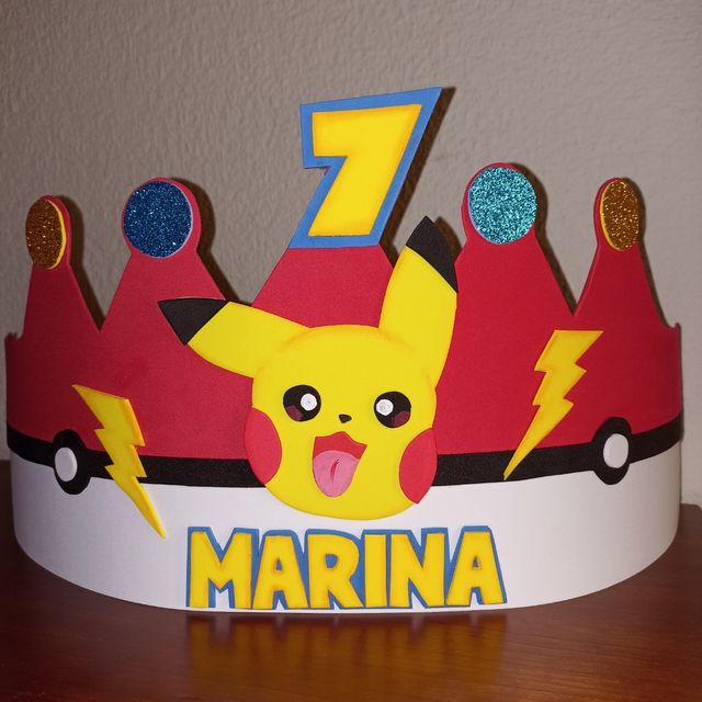 corona  cumpleaños Pokémon