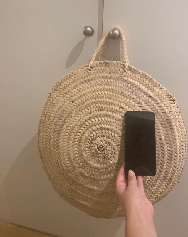 Cesta mimbre handmade