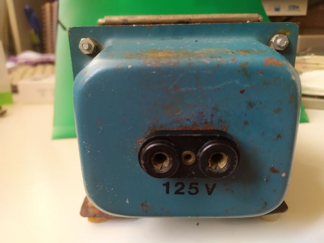 Transformador Vintage 125V a 220V