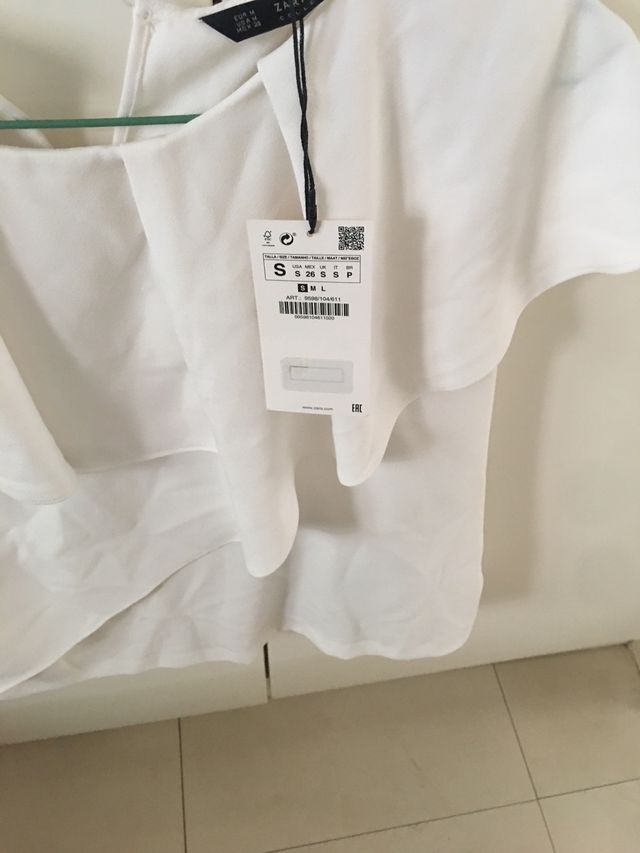 Blusa Zara com etiqueta
