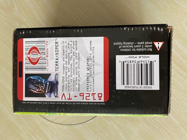 G.I. Joe The Rise of Cobra MOLE POD