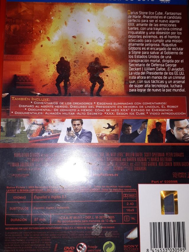 DVD XXX ESTADO DE EMERGENCIA