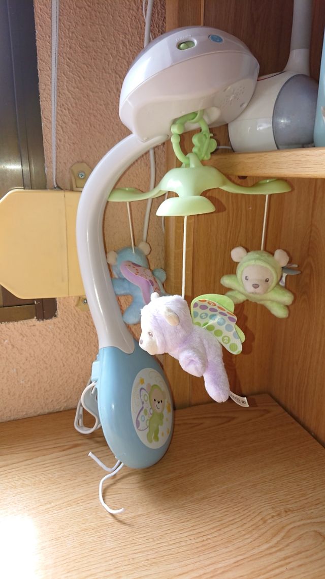 Móvil Musical 3 en 1 Fisher Price Ositos