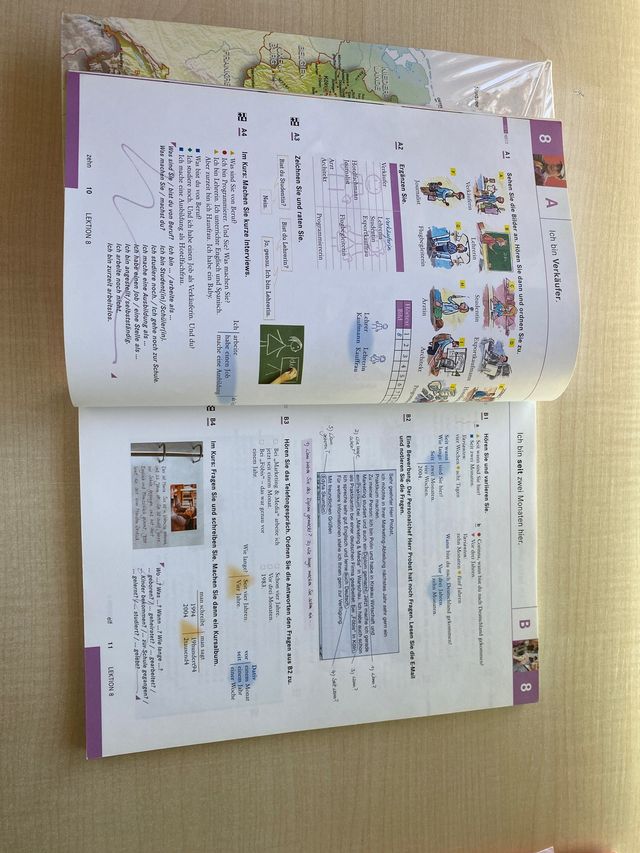 Libro Alemán Schritte A1 2