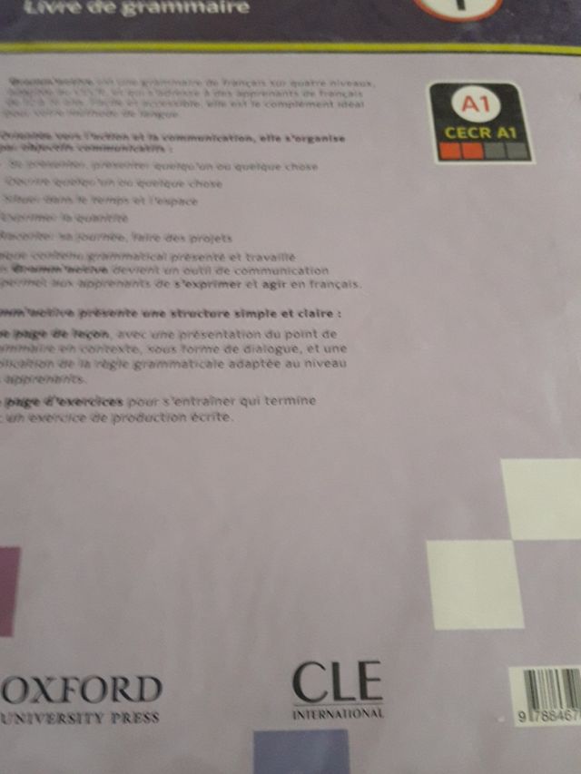 LIVRE DE GRAMMAIRE 1 ESO