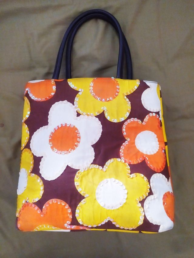 bolso de mano con cierre de clip vintage