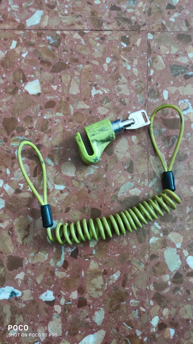 pinza freno con cable avisador