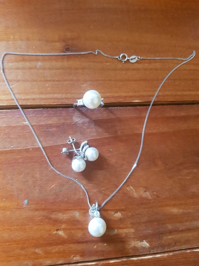 Lote conjunto plata