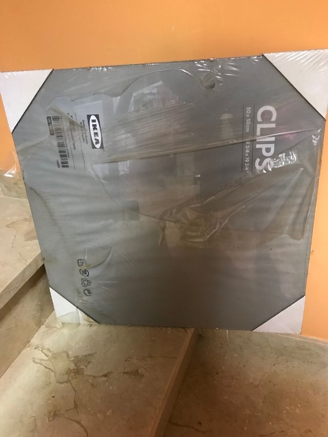 Cornice in vetro e legno 