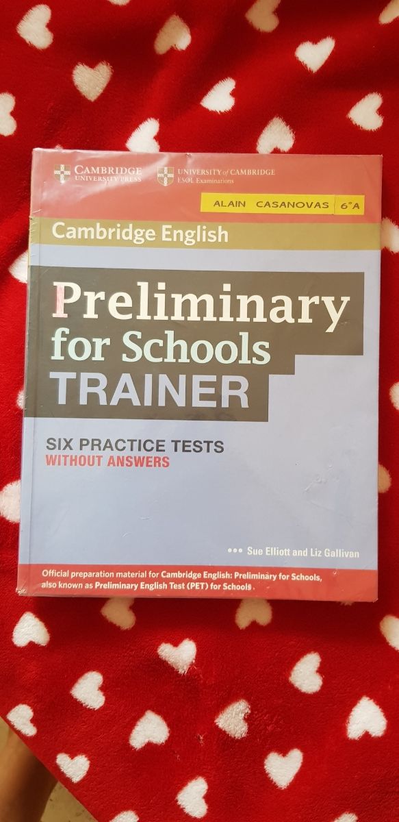 Preliminary for schools. Trainer Cambridge English