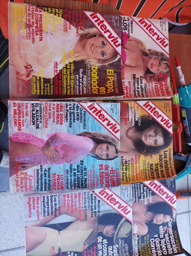 revistas Interviú 1981