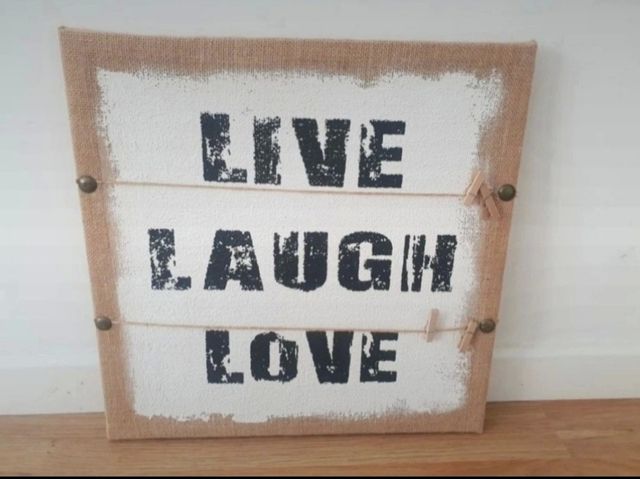 Decoración Live Laugh Love