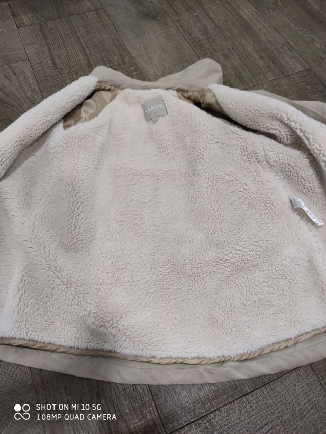 gabardina nanos talla 5