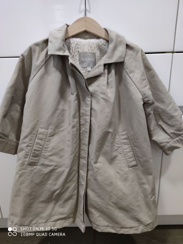 gabardina nanos talla 5
