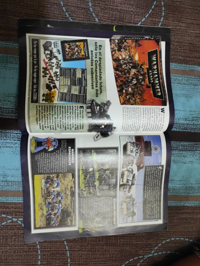 revista Warhammer fantasy y 40,000