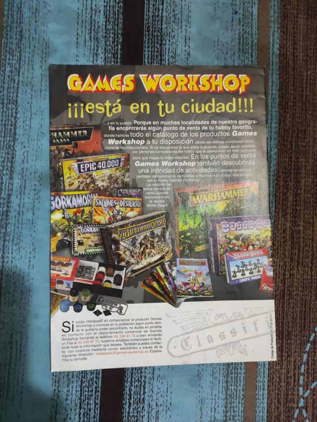 revista Warhammer fantasy y 40,000