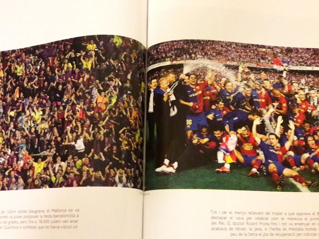 Album de les 6 copes Barça