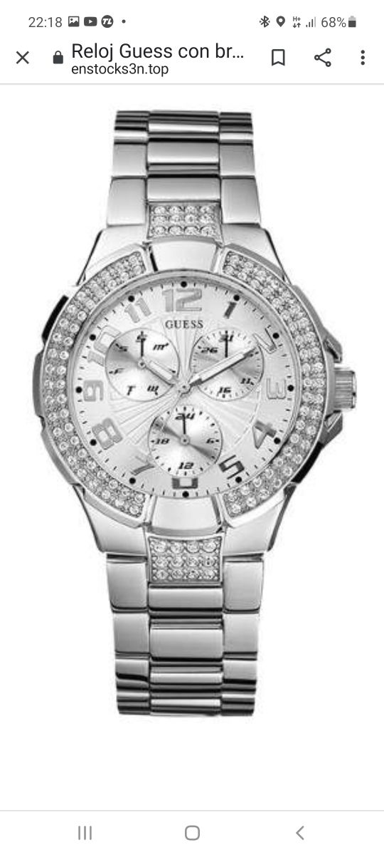 reloj guess acero