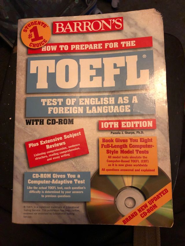 TOEFL - Libro de Inglés