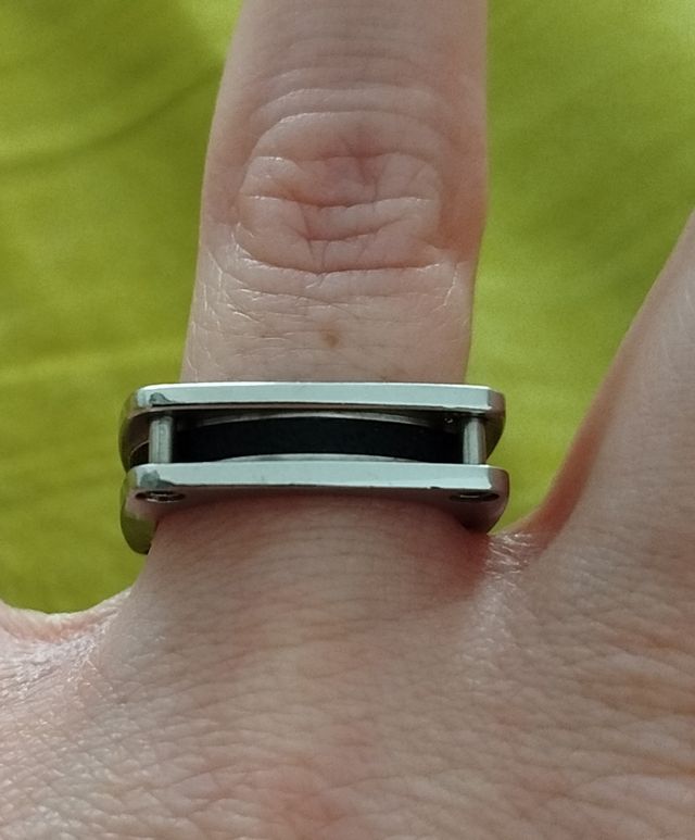 conjunto colgante y anillo