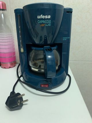 Cafetera de goteo ufesa capriccio plus 40 de segunda mano por 13,9 EUR en  Residencia Nuestra Señora del Pilar en WALLAPOP