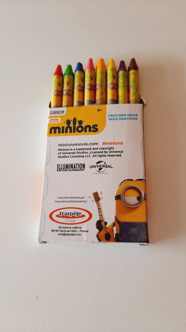 Tizas de los Minions 