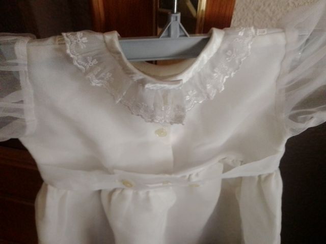 vestido ceremonia para bebe
