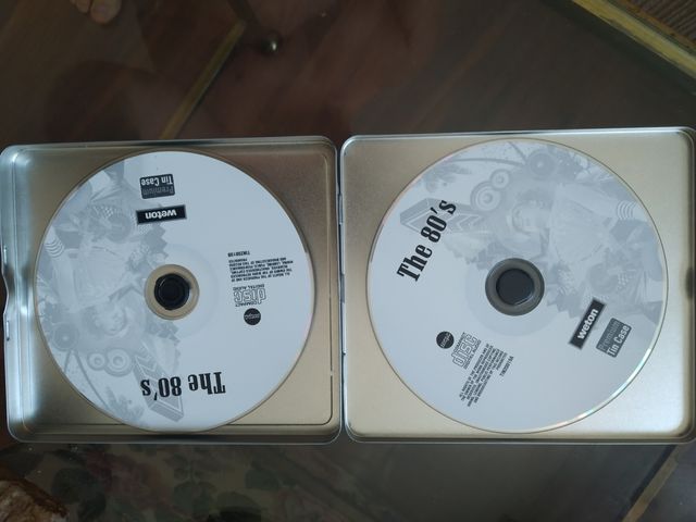 2CD' s de música de los 80