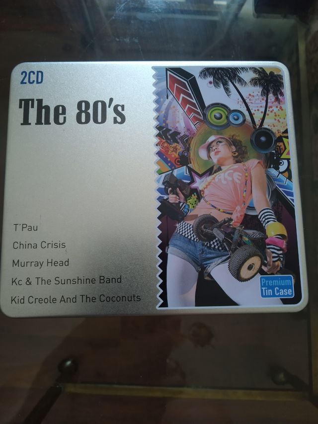 2CD' s de música de los 80