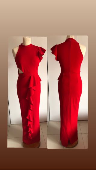 Vestido de fiesta gitana de segunda mano en Oviedo en WALLAPOP