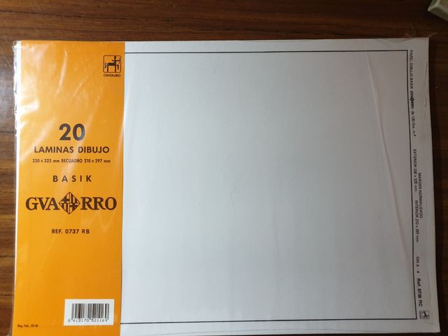 Laminas para Dibujo Din A 4