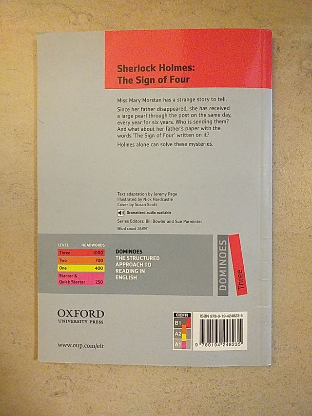 Libro Sherlock Holmes: the sign of four