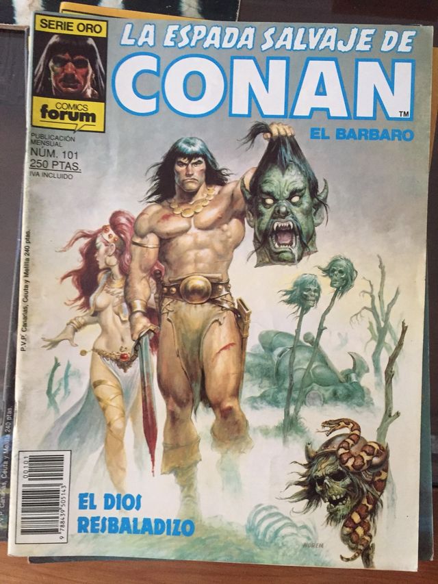 20 Cómics de Conan