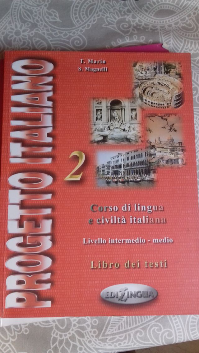 Libro método Progetto Italiano  2