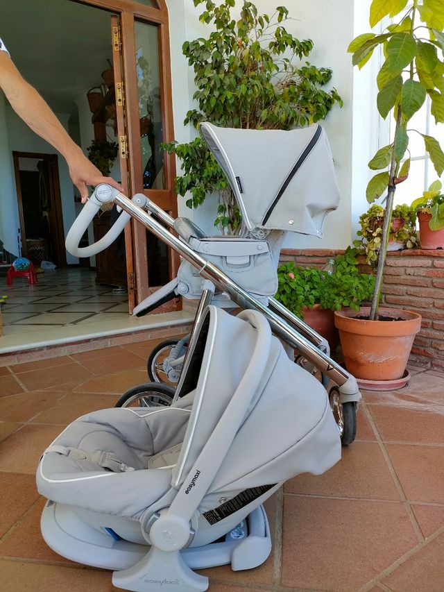 capazo, silla y cuquito bebecar