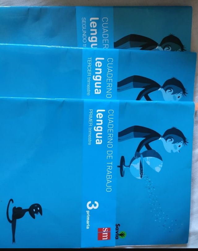 libros 3 primaria colegio Pasteur