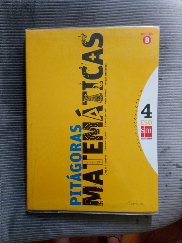 Matemáticas_Pitágoras_Opción B 4ESO_SM