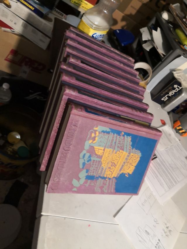 colección 9 tomos el mundo pintoresco