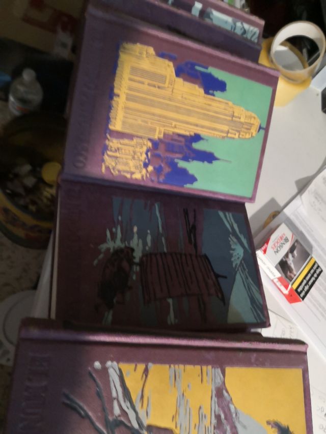 colección 9 tomos el mundo pintoresco