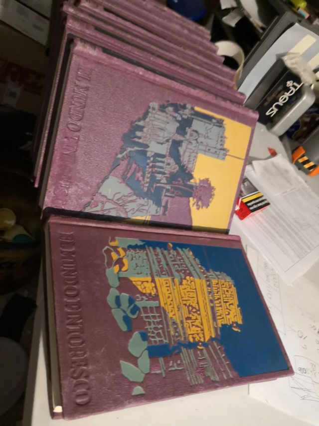 colección 9 tomos el mundo pintoresco