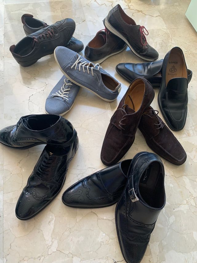 Lote de zapatos hombre del 42 como nuevos