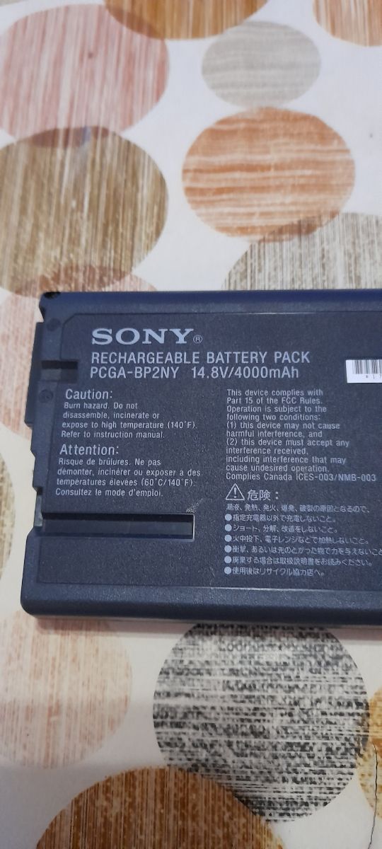 Batteria portatile Sony Vaio