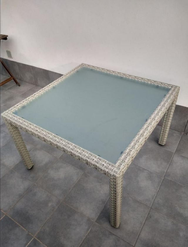 Mesa exterior DEDON mod. Barcelona 100x100