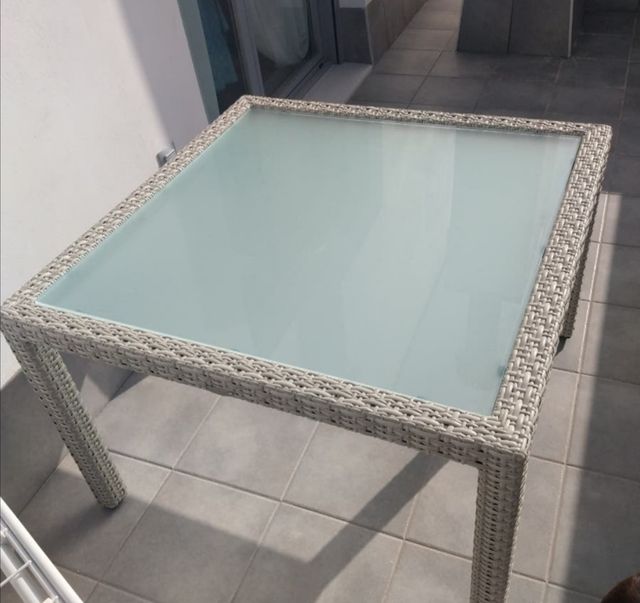 Mesa exterior DEDON mod. Barcelona 100x100