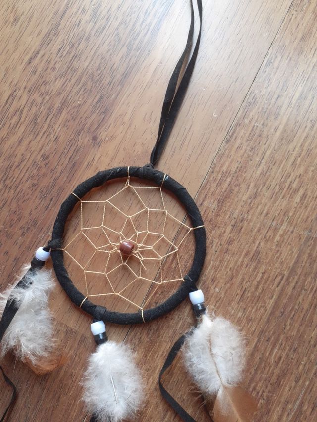 Atrapasueños artesanal.