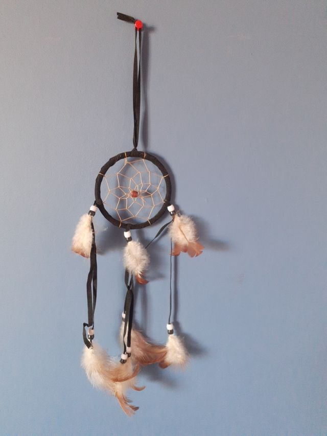 Atrapasueños artesanal.