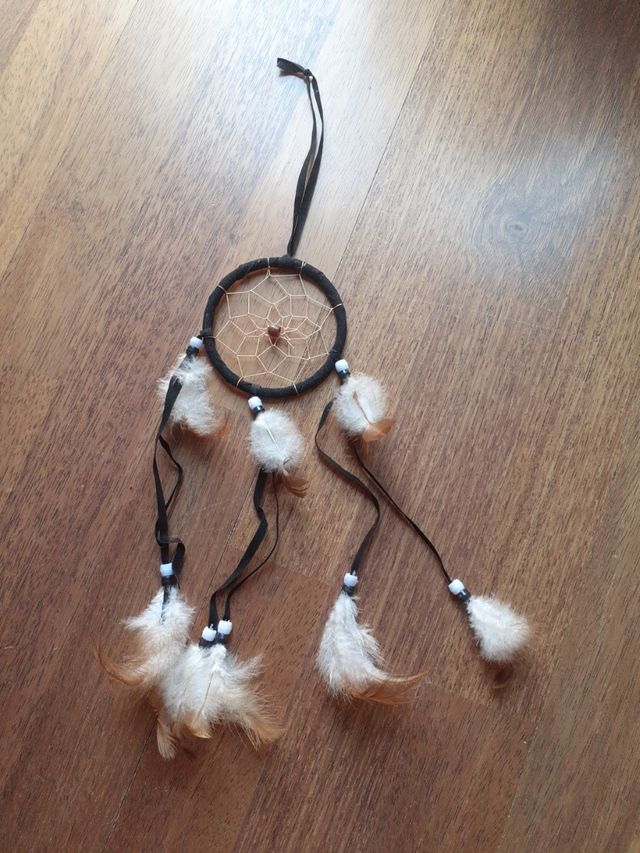 Atrapasueños artesanal.